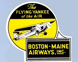 ne_label_boston_maine_airways_flying_yankee_of_the_air_1933