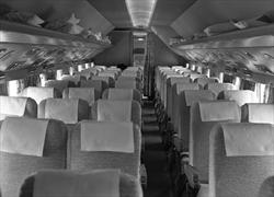 Delta DC-7B interior in 1959