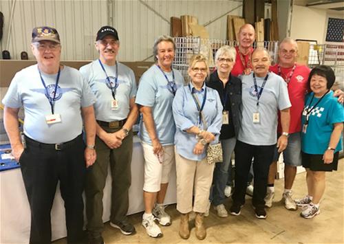 9-8-17 Surplus Sale volunteers