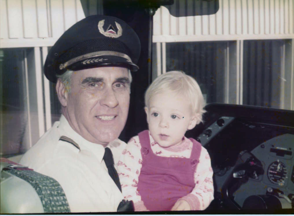 Hal Summers with Grandson