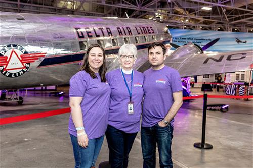 Judy Bean with Erika and Blake Gordon Judy Bean with Erika and Blake Gordon
