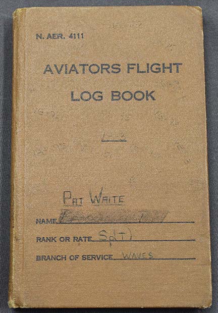 Pat Malone Log Book 1945