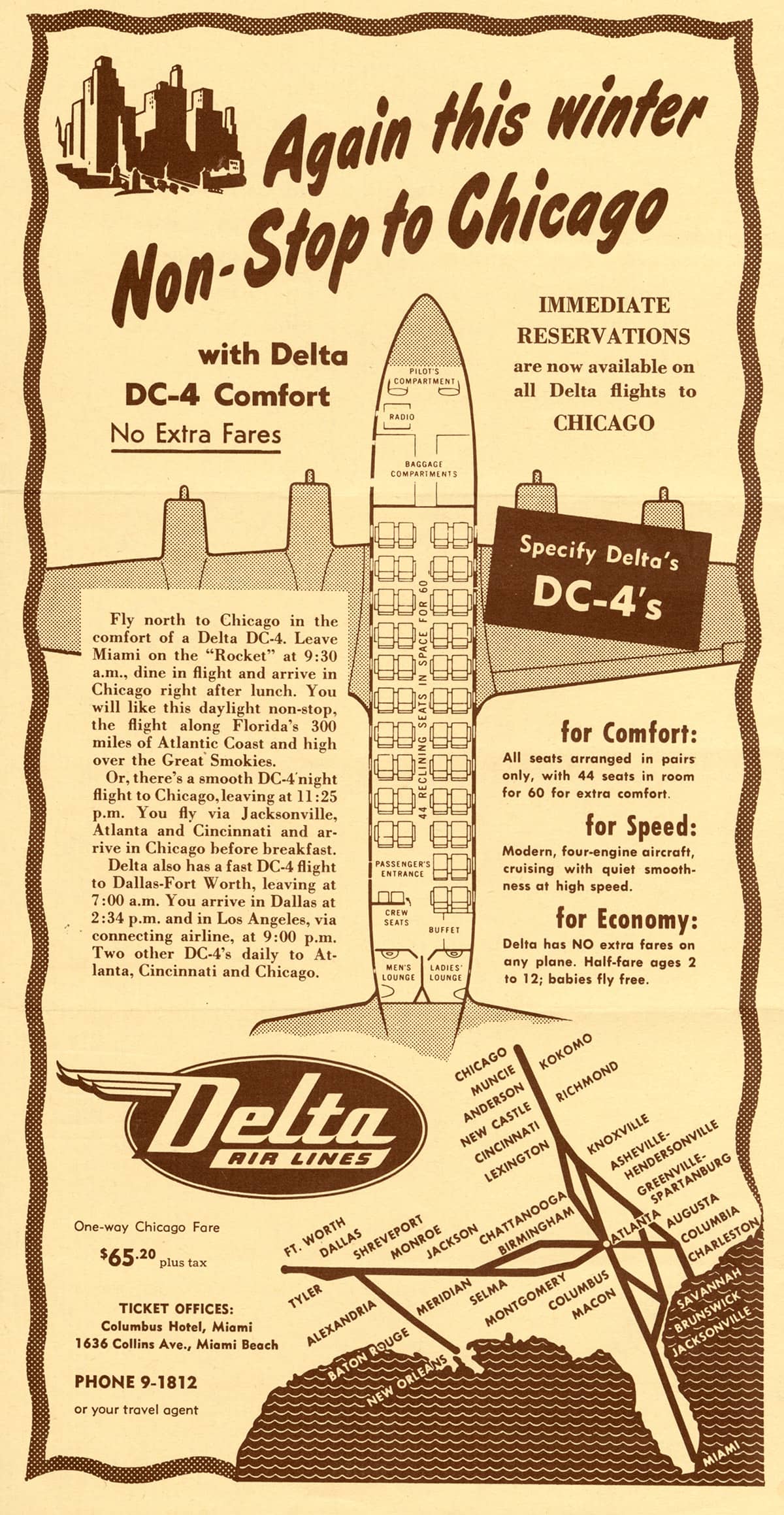 dal-ad-1947-dc-4-winter-chicago