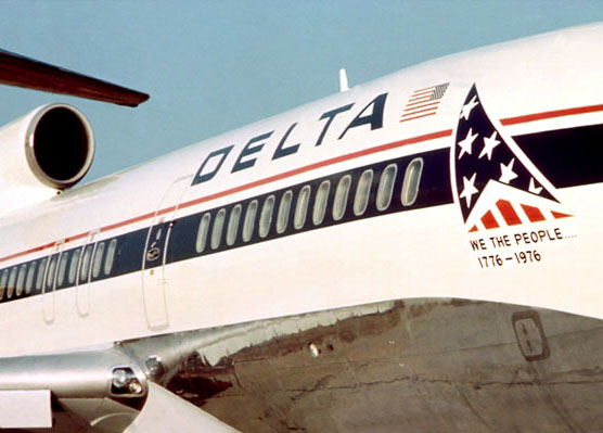 Delta Bicentennial Widget Logo