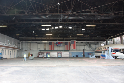 11-19-13 No propeller planes in Hangar 1