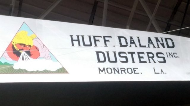 Building full-scale model of Huff Daland Duster, 2013-14