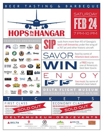 2018 Hops in Hangar Flyer with Breweries