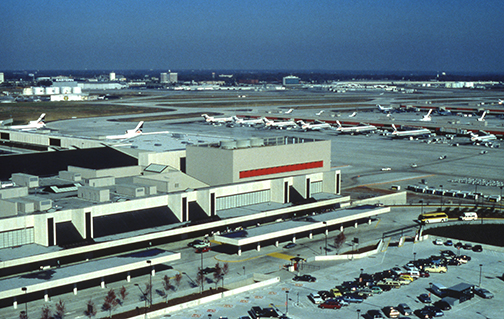 Atlanta airport, ca. 1982