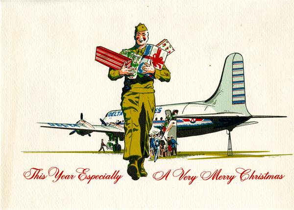 Delta Card 1940s