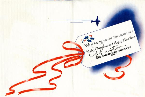 Pan Am Holiday Card 2