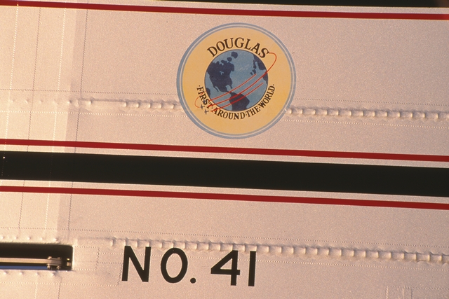 Douglas Aircraft logo &amp; Delta Ship #41