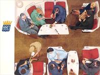 Convair 880 lounge 1960
