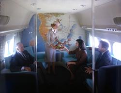 Lockheed L-188 Electra lounge 1959