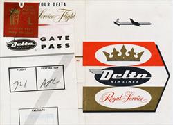 Delta Royal Service boarding pass